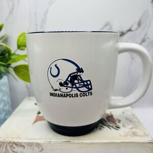 Indianapolis Colts Mini Helmet Logo Licensed Coffee Cup‎ Mug - 16 Ounces 4"